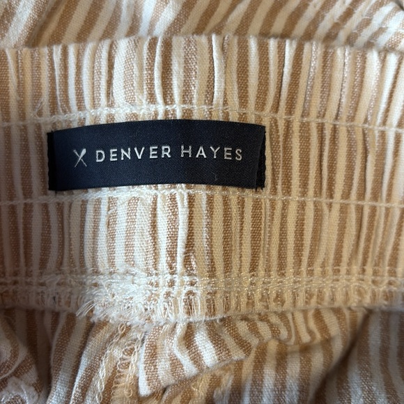 Striped Drawstring Shorts - Picture 3 of 4